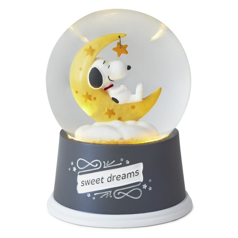 Hallmark Peanuts® Snoopy Sweet Dreams Snow Globe With Light